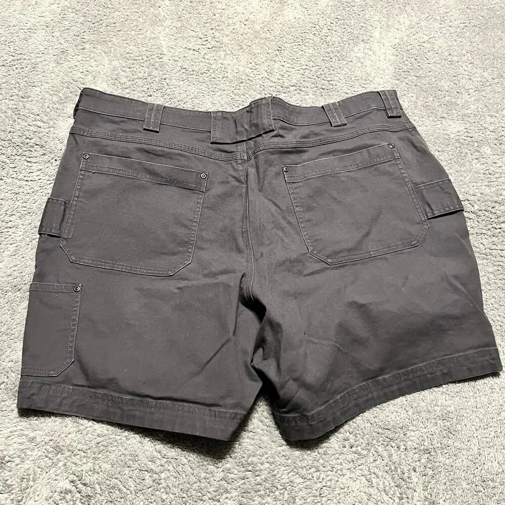 Duluth Shorts Mens 44 x7 Flex Fire Hose Blue Carpenter Hiking